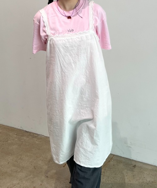 しいな - レースコットンワンピース made in INTER FACTORY しいな - レースコットンワンピース made in INTER FACTORY