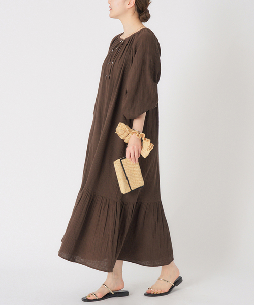 IENA ワンピース SARA MALLIKA × 別注 DRESS : ZOZOTOWN Yahoo
