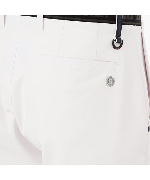 【新品・タグ付き】BRIEFING ブリーフィング ショートパンツ ホワイト S MEN'S PUNCHING LOGO SHORT PANTS（メンズパンパンチングロゴ