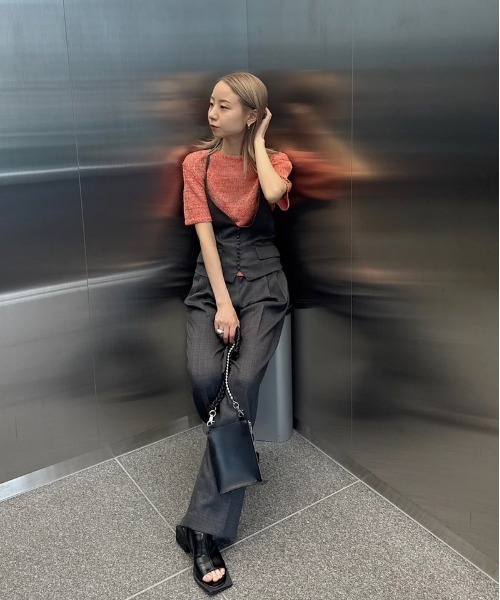 Ameri（アメリ） サロペット オーバーオール MEDI VESTIER SET PANTS
