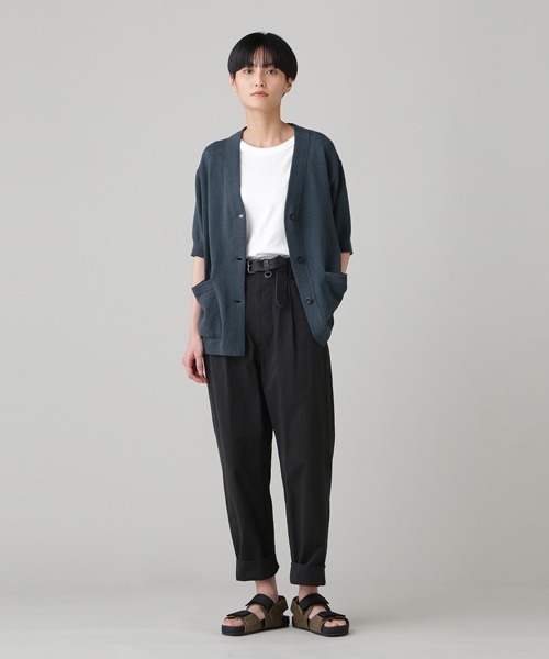 MHL. 「MHL.」 チノパンツ 3 ブラック レディース : ZOZOTOWN