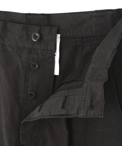 【美品】MHL. チノパンツ MHL. 「MHL.」 チノパンツ 3 ブラック レディース : ZOZOTOWN