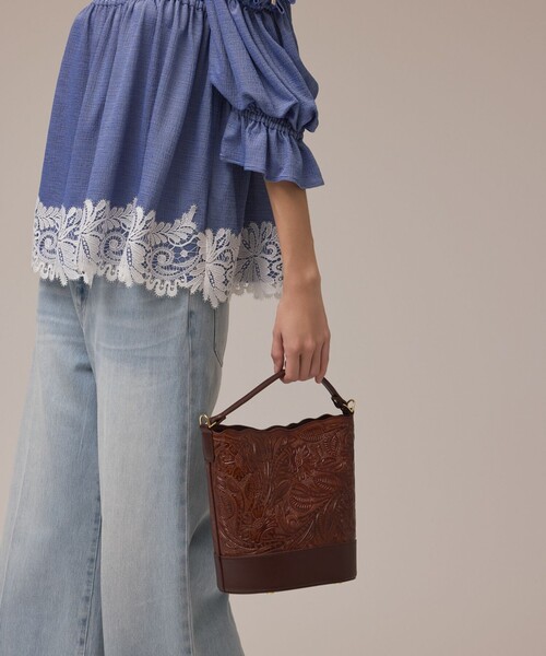 ショルダーバッグ バッグ Mini Bucketbag レディースの画像