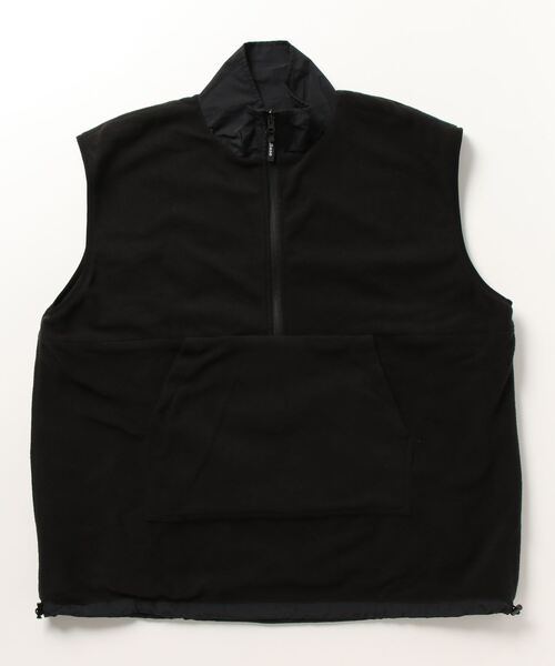 BrokenBase ブラック ノースリーブジャケット BROKEN BASE 「BROKEN BASE」 ノースリーブトップス LARGE