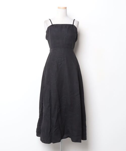 Spick & Span ブラックキャミワンピース 36 Spick＆Span 「Spick & Span」 キャミソールワンピース 36