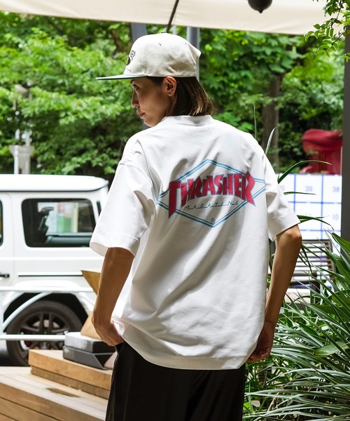 THRASHER（スラッシャー） tシャツ DIAMOND LOGO UTILITY S/S T-SHIRTS