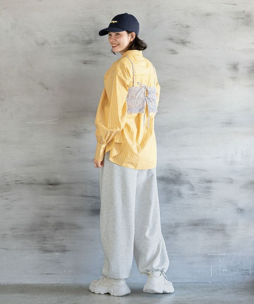 niko and…（ニコアンド） ブラウス シャツ マーセ衿2WAYシャツ