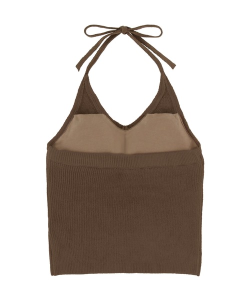 ALEXIA STAM（アリシアスタン） キャミソール Halter Neck Knit Top