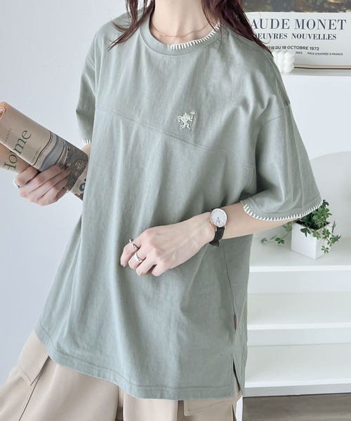 「Java」 半袖Tシャツ SMALL イエロー レディース