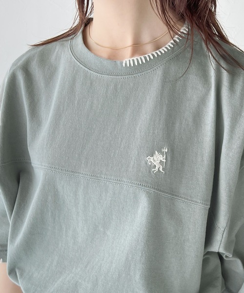 「Java」 半袖Tシャツ SMALL イエロー レディース