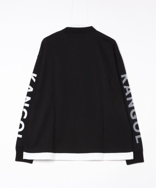 「KANGOL」 長(zhǎng)袖Tシャツ X-LARGE ホワイト メンズ