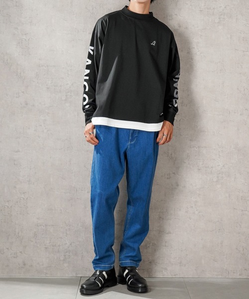 「KANGOL」 長(zhǎng)袖Tシャツ X-LARGE ホワイト メンズ
