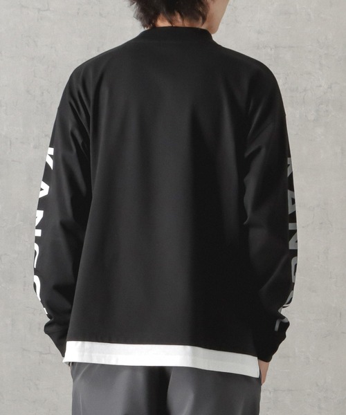 「KANGOL」 長(zhǎng)袖Tシャツ X-LARGE ホワイト メンズ