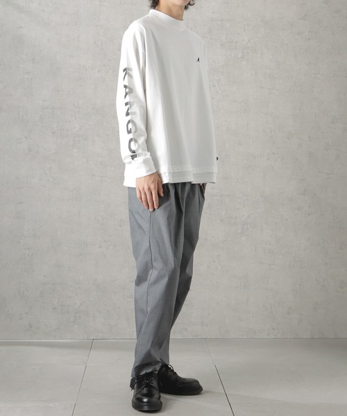 「KANGOL」 長(zhǎng)袖Tシャツ X-LARGE ホワイト メンズ
