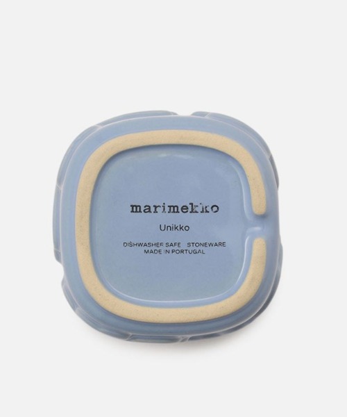 新品未使用 マリメッコ ソープディッシュ　バスセット プレゼント 水色 marimekko（マリメッコ） バス トイレ 「オンラインストア限定」Unikko