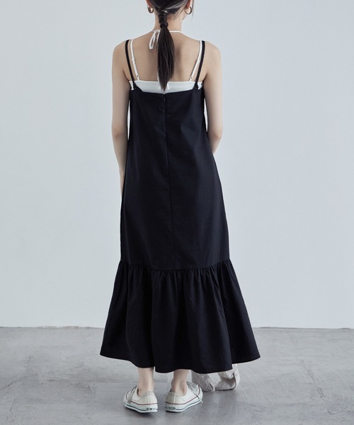 「etoll.」 キャミソールワンピース FREE アイボリー レディース_画像5