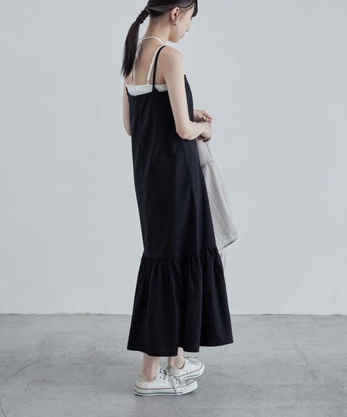 「etoll.」 キャミソールワンピース FREE アイボリー レディース_画像8