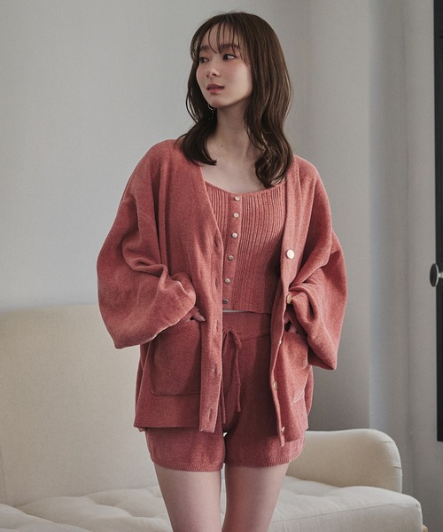 ルームウェア・パジャマ Mika mideal パジャマ ルームウェア room wear cami × short pants
