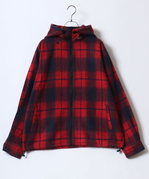 ANPAS（アンパス） ブルゾン アウター Ombre Check Flannel Full Zip