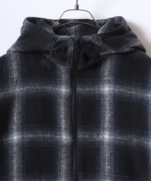 ANPAS（アンパス） ブルゾン アウター Ombre Check Flannel Full Zip