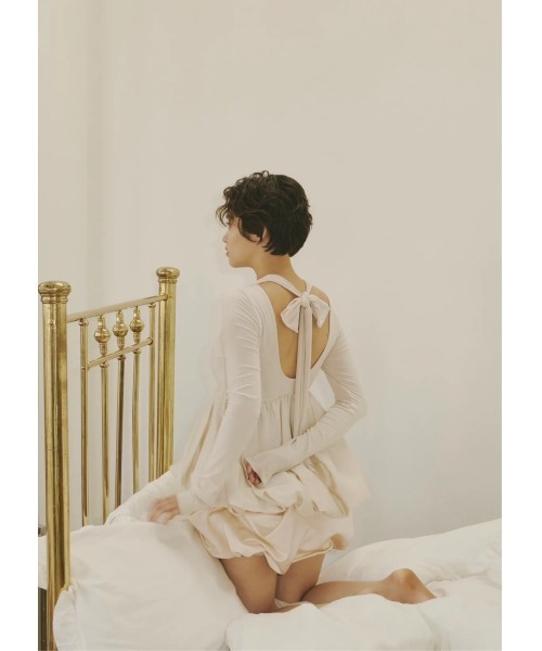 NOTRE emor（ノートルエモア） tシャツ ribbon balloon lulu tops 