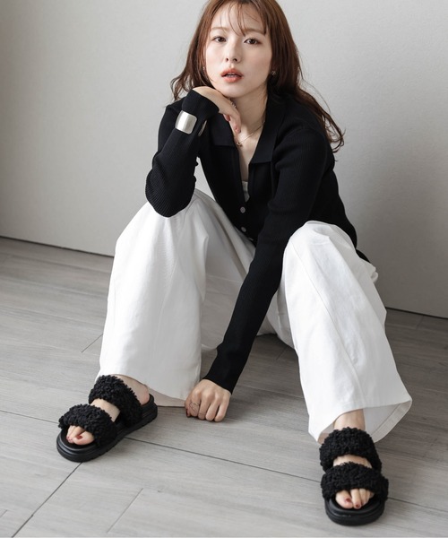 【正規品】Balenciaga ヒールボアサンダル レア商品 サンダル テディボアサンダル レディース : ZOZOTOWN Yahoo!店