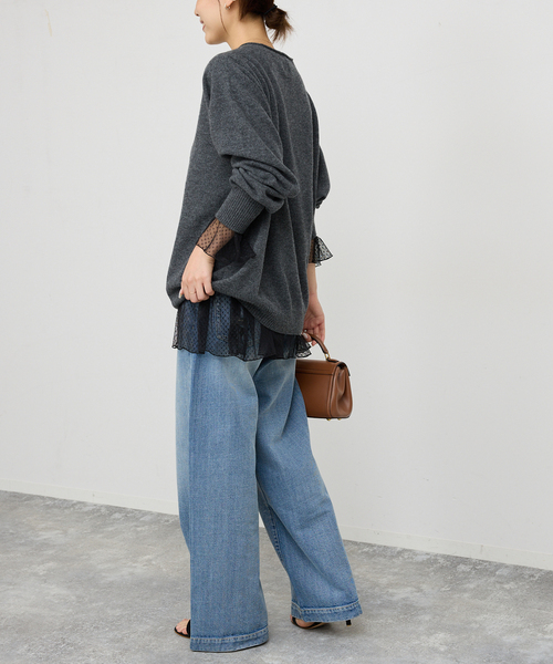 Spick＆Span（スピック アンド スパン） tシャツ チュールドット