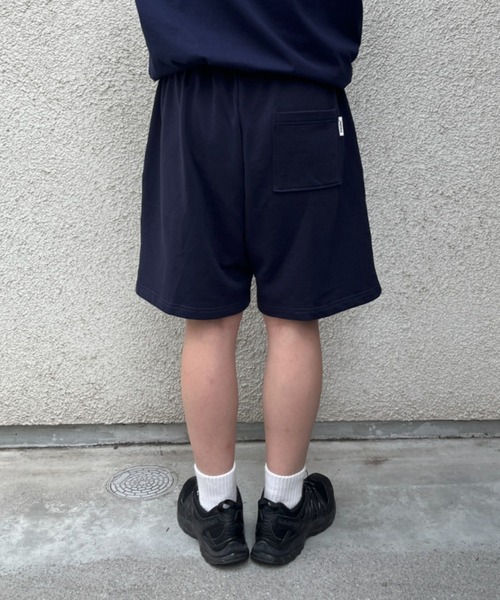 「BROKEN BASE」 ハーフパンツ LARGE ネイビー メンズ_画像5