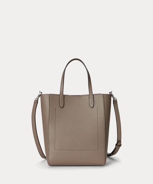 未使用級　A4可　ラルフローレン　トートバッグ　レザー　グレージュ　ビジネス 未使用級 A4可 ラルフローレン トートバッグ レザー グレージュ