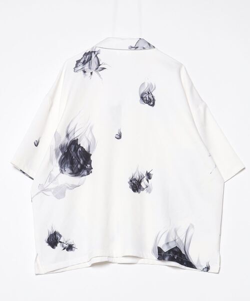 「Nilway」 半袖シャツ LARGE ホワイト メンズ_画像2