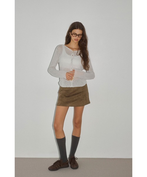 ALEXIA STAM（アリシアスタン） スカート Embroidery Mini Skirt