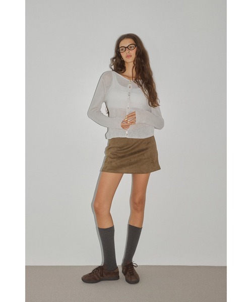 ALEXIA STAM（アリシアスタン） スカート Embroidery Mini Skirt