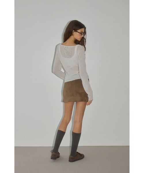 ALEXIA STAM（アリシアスタン） スカート Embroidery Mini Skirt