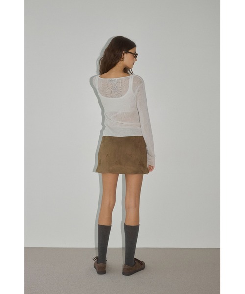 ALEXIA STAM（アリシアスタン） スカート Embroidery Mini Skirt