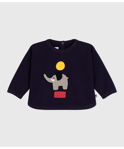 PETIT BATEAU（プチバトー） トレーナー スウェットプルオーバー
