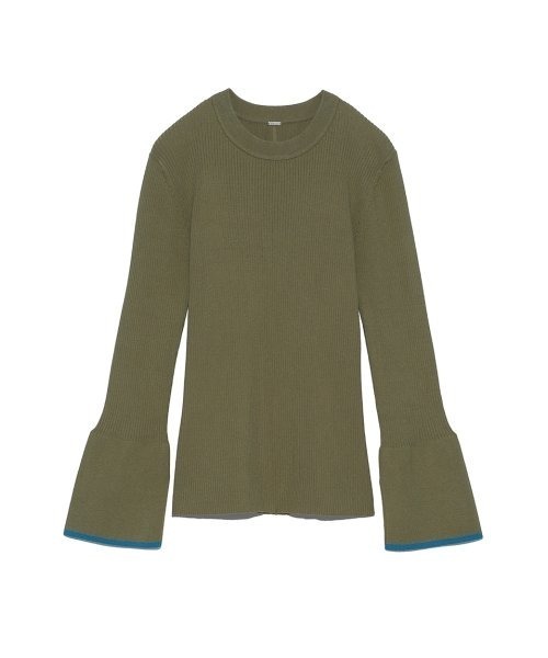 Mila Owen（ミラオーウェン） 長袖ニット 0 グリーン レディース