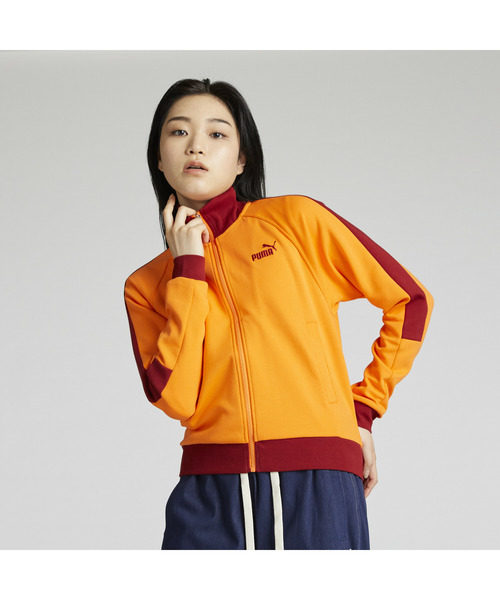 PUMA（プーマ） ジャージブルゾン MEDIUM オレンジ系その他 レディース