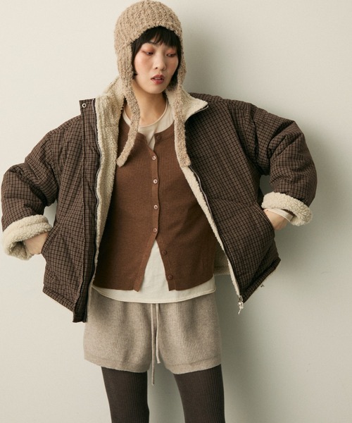 ジャケット・アウター linkable puff jacket FAUX LEATHER HOODED WORK JACKET（その他アウター）｜XLARGE