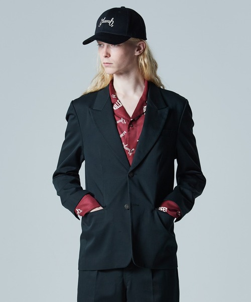 glamb ブラック テーラードジャケット 予約商品】glamb(グラム)GB0125