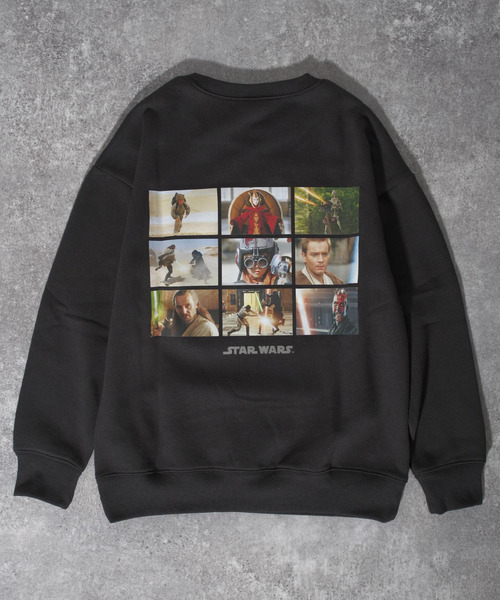 90s STARWARS episode1 プリントスウェット STAR WARS（スター・ウォーズ） トレーナー エピソード1 ファントム