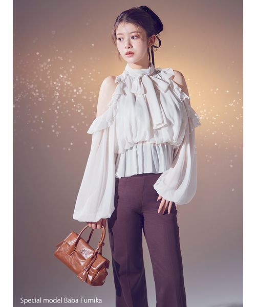 SNIDEL（スナイデル） ボストンバッグ フラップボストンバッグ