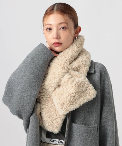 BAYFLOW（ベイフロー） ネックウォーマー スヌード プードルファーティ