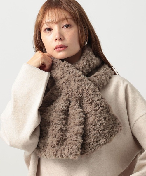 BAYFLOW（ベイフロー） ネックウォーマー スヌード プードルファーティ