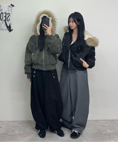FOLLOWIN（フォロウィン） ブルゾン アウター 「新色追加/動画あり/FLW