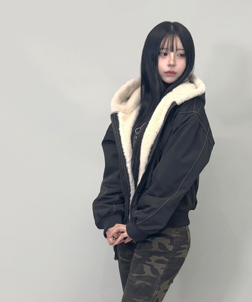 FOLLOWIN（フォロウィン） ブルゾン アウター 「FOLLOWIN MADE/ファー 