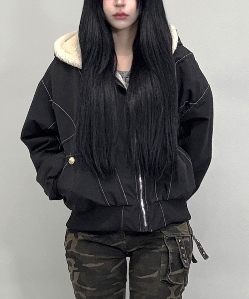 FOLLOWIN（フォロウィン） ブルゾン アウター 「FOLLOWIN MADE/ファー 