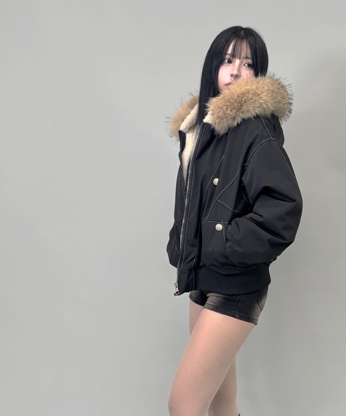 FOLLOWIN（フォロウィン） ブルゾン アウター 「FOLLOWIN MADE/ファー 