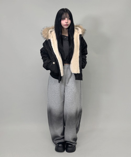 FOLLOWIN（フォロウィン） ブルゾン アウター 「FOLLOWIN MADE/ファー 