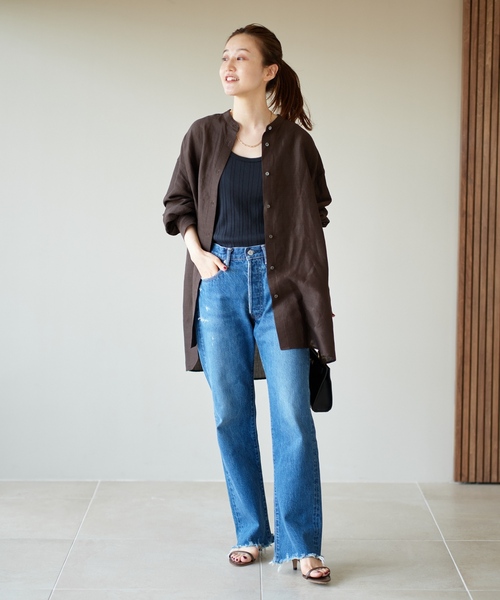 IENA（イエナ） 長袖ブラウス 38 ライトグレー レディース : ZOZOTOWN 