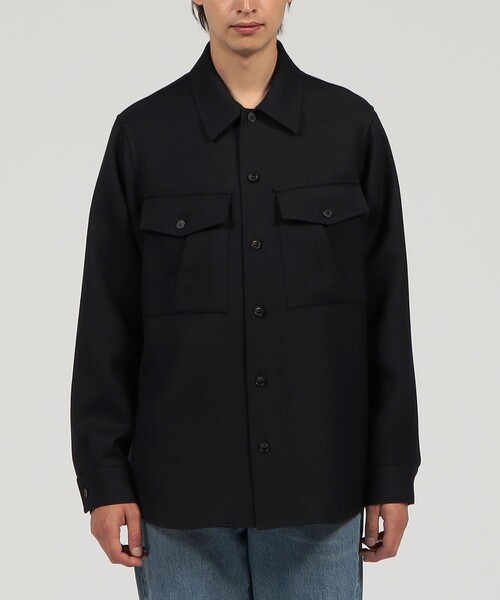 【新品】TOMORROWLAND ブレザー ブルゾン ネイビー M セール】ニットコンビ ブルゾン（ブルゾン）｜TOMORROWLAND